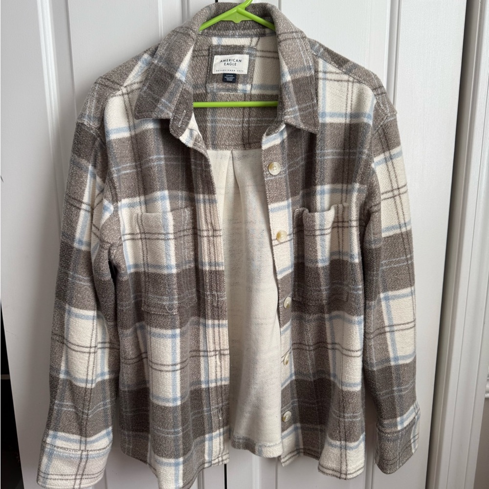 AE Women’s Flannel Shacket
